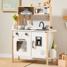 Load image into Gallery viewer, Interactive Play Kitchen with Sounds & Cookware