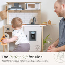 Load image into Gallery viewer, Interactive Play Kitchen with Sounds & Cookware