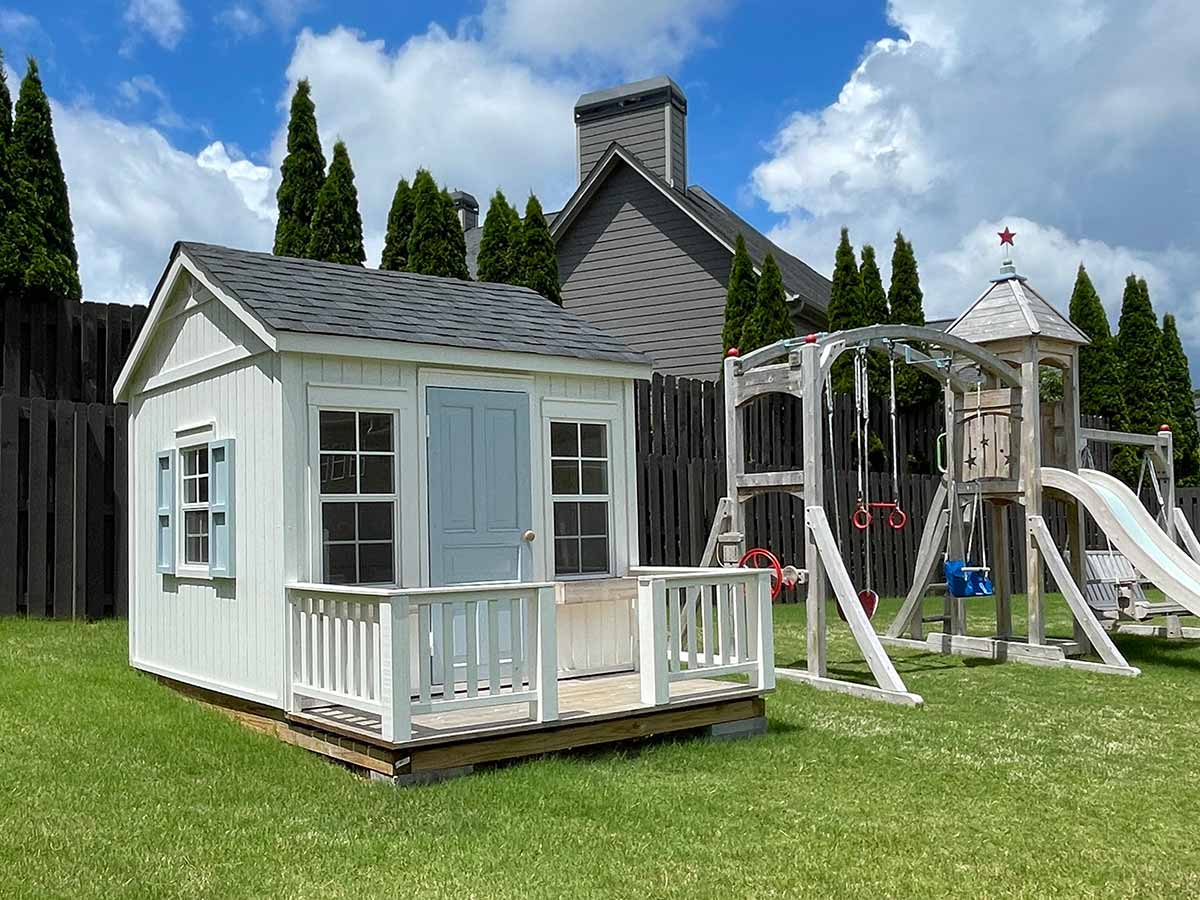 Kids Outdoor Playhouse Peachtree 8x8