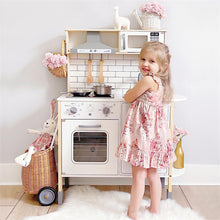 Load image into Gallery viewer, Interactive Play Kitchen with Sounds & Cookware