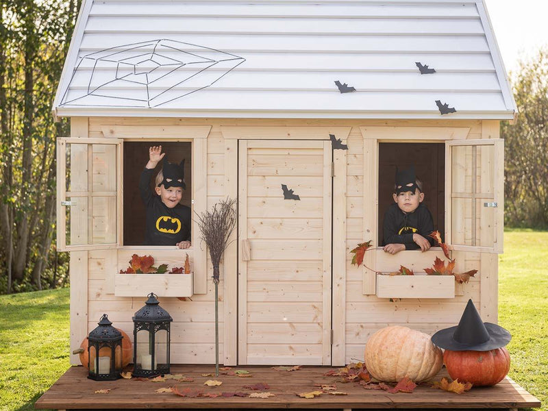 Hosting a Halloween Party in Your Kids Playhouse