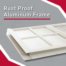 Load image into Gallery viewer, Rust proof aluminum frame on a gray background with text overlay
