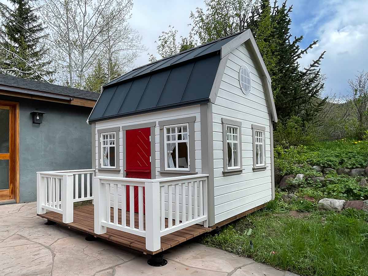 Hadisi Outdoor Kids Playhouse Cover,Waterproof Cover Suitable For Step2 Playh