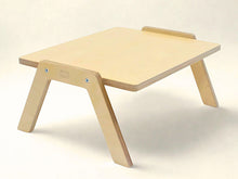 Load image into Gallery viewer, Wooden laptop desk on a white background
